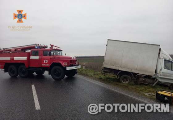 Минулої доби рятувальники Кіровоградщини двічі надавали допомогу по ліквідації наслідків ДТП